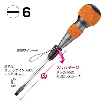 その他 sei Ball-Grip Screwdriver No.220(Ph No.1 x 75) | PRODUCTS