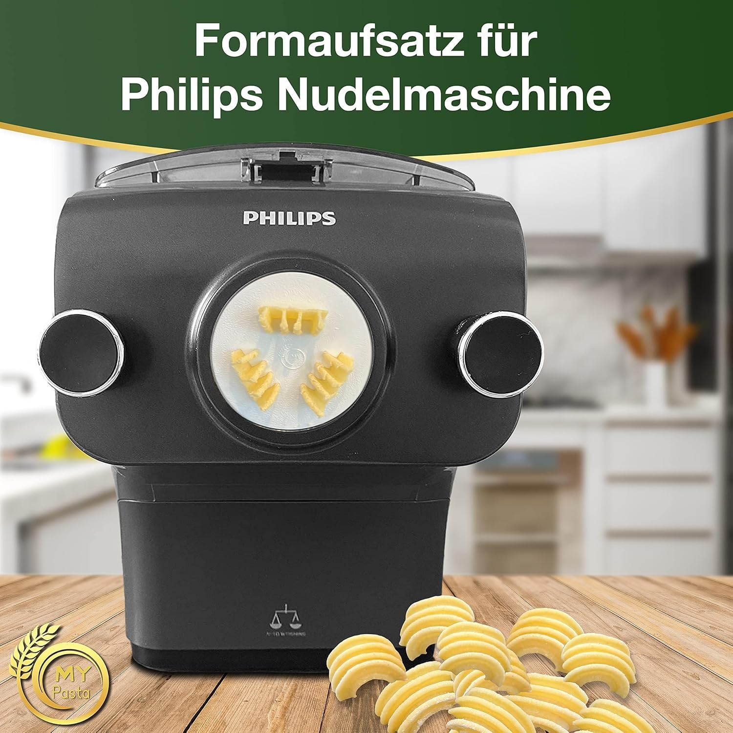 Nudelform-Scheibe „Heizkörper“ Für Philips Pastamaker – Spülmaschinengeeignet, Für Selbstgemachte Nudeln