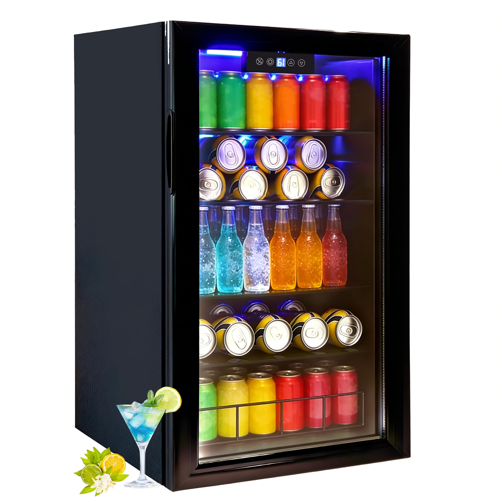cruiser rhino AMZ-BC-92 3.2 cu ft Beverage Cooler Black