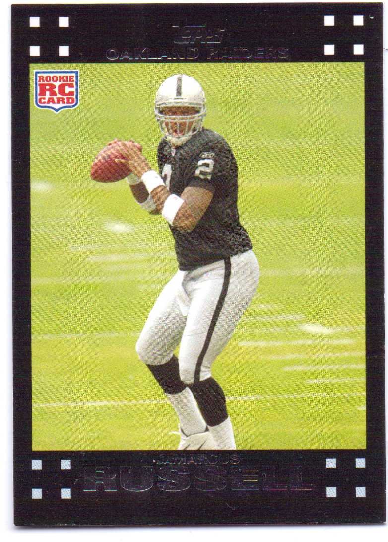 Amazon.com: JaMarcus Russell 2007 Topps Rookie #286 - Oakland