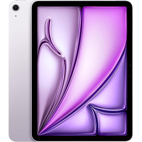 2025 Apple iPad Air with Apple M3 Chip (11-inch, Wi-Fi + Cellular, 256GB) - Purple (Renewed Premium)