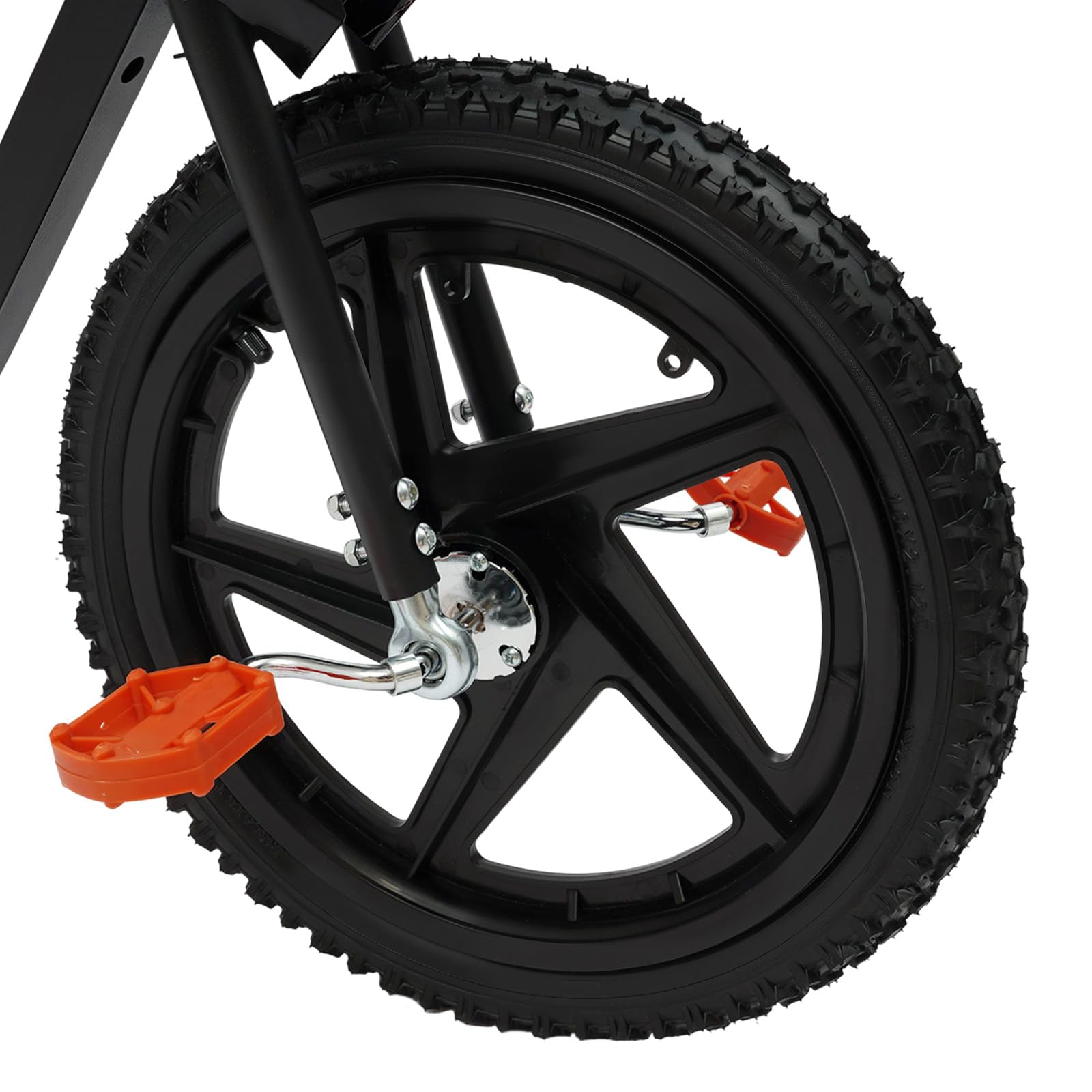 Drift - Triciclo a 360°, per bambini, con pedali, sedile regolabile, flash nero, a partire dai 6 anni, per strada, parco giochi, parco all'aperto, colore nero