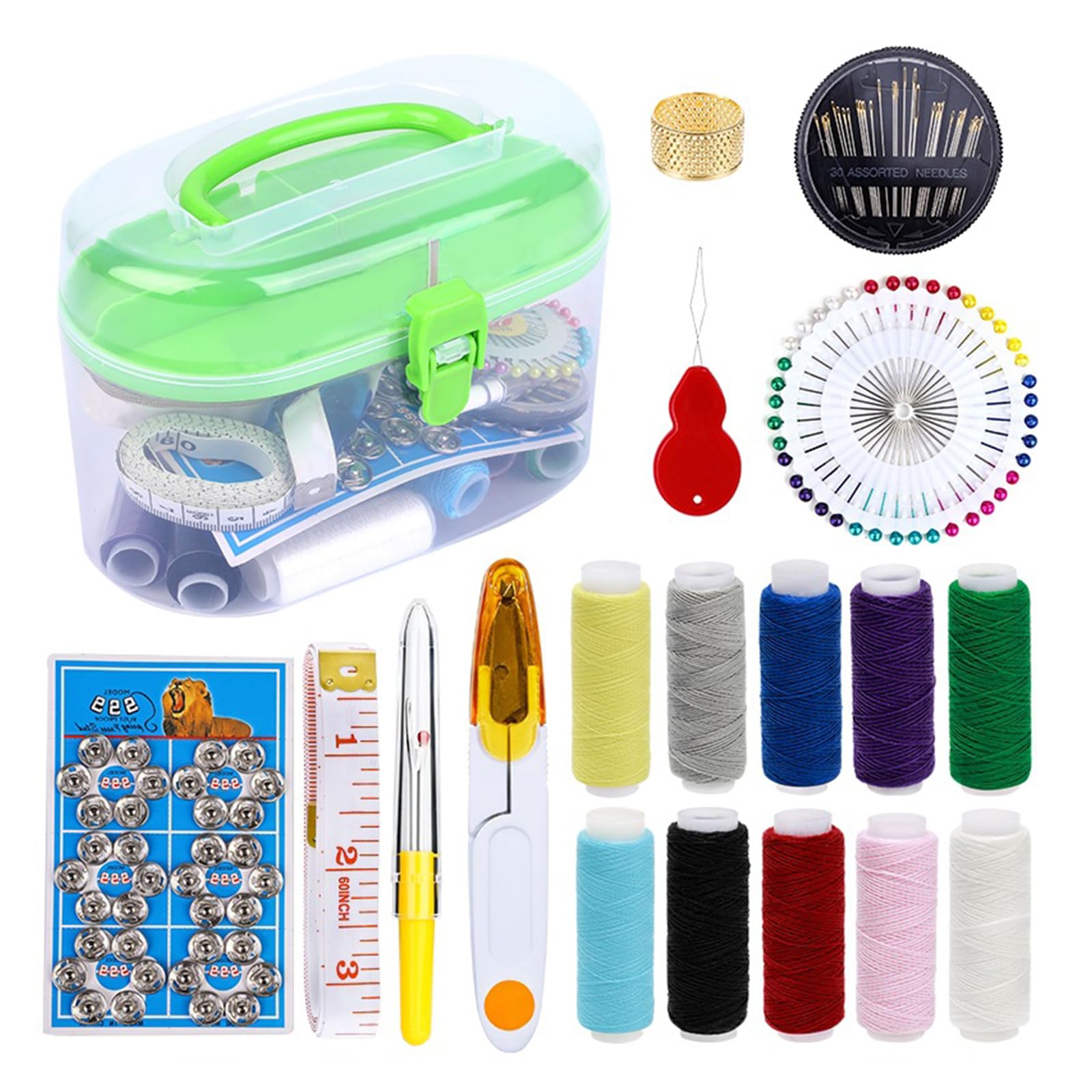 Kalttoy Set 5 Sewing Kits Upholstery Repair Kits With Stitching Needle, Sewing Seams Crochet Needle For Crafting Leatherworking Equipment
