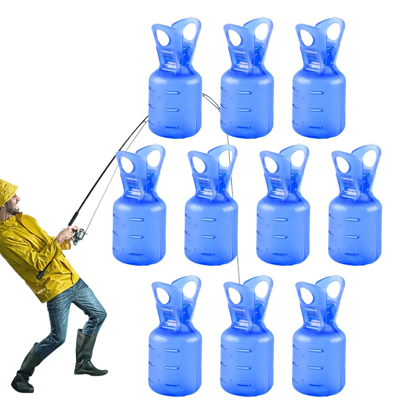 Fundas para señuelos de pesca, 10 unidades, fundas resistentes para anzuelos, cubiertas de señuelo ligeras, protector de gancho para entusiastas de la pesca