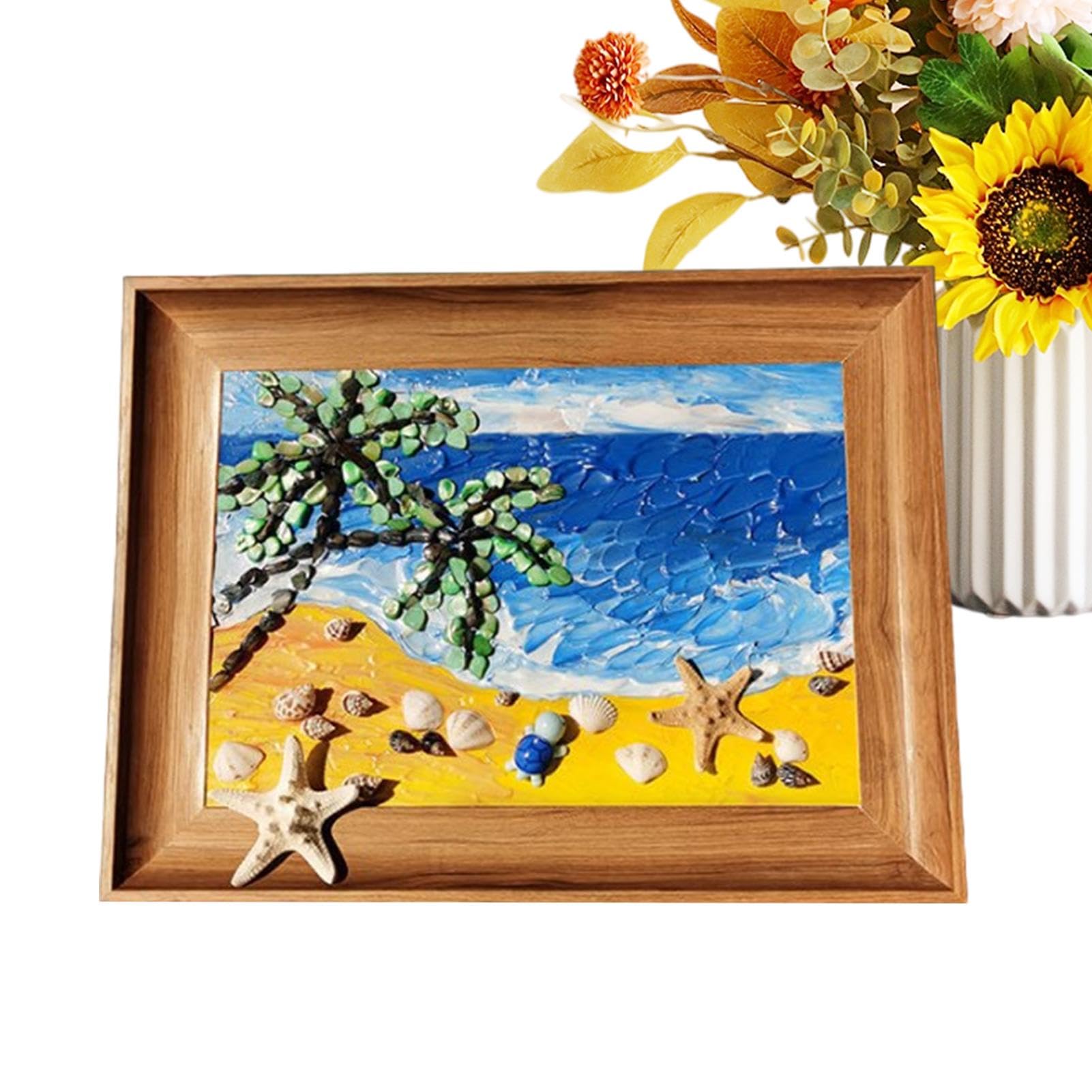 シーグラスアート 海に願いを♪お取り置き中です♪ シーグラスアート 海に願いを♪お取り置き中です♪