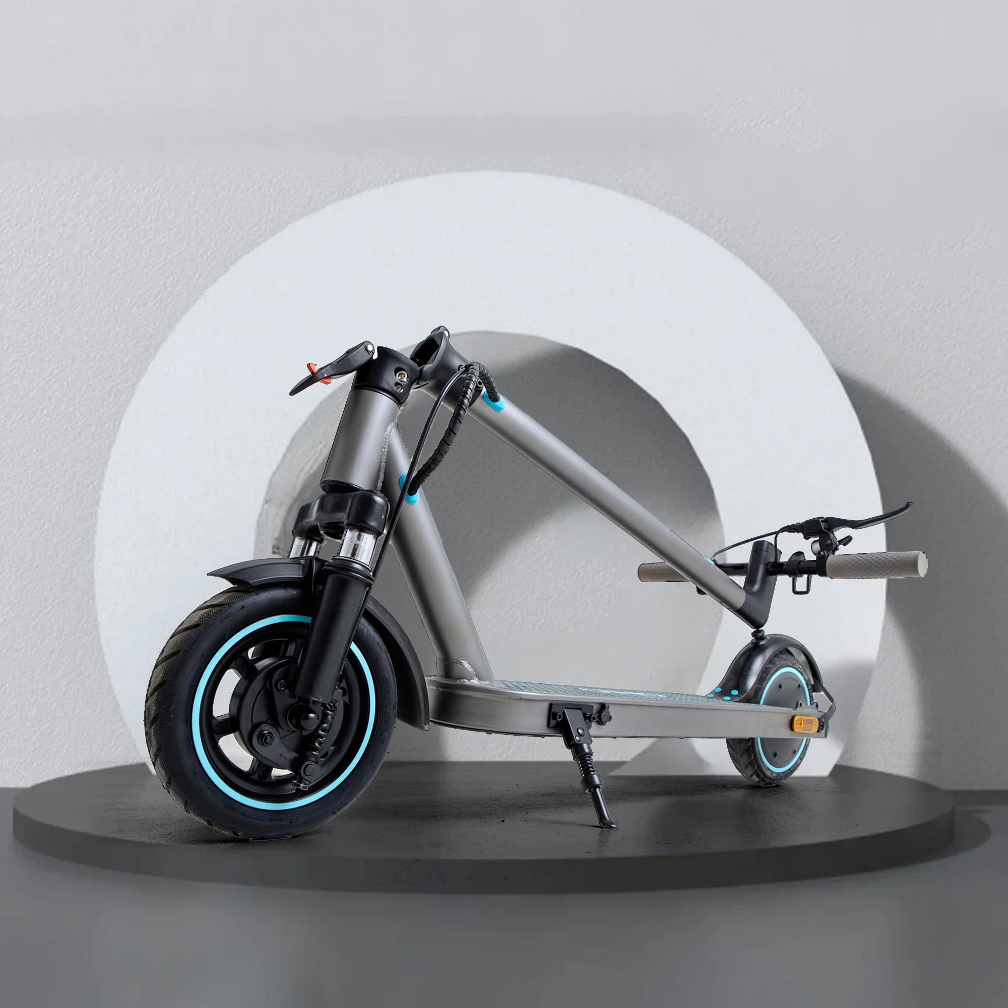 Electric Scooter 350W 500W E-Scooter 8 5 Anti-Slip Off-Road Soild Tires 15 5 19 22 25 Mph Top