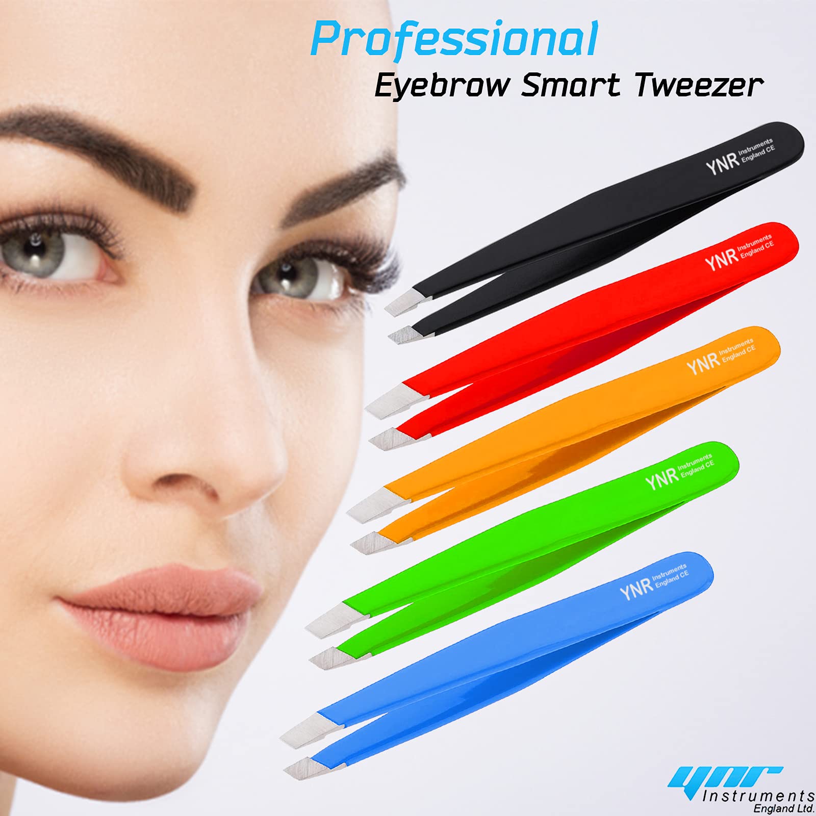 Amazon.com : YNR England Pro Eyebrow Grip Tweezers | Eyebrow Hair
