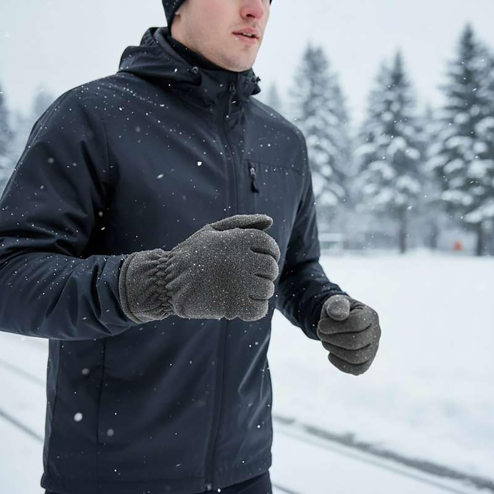 SKYDEER Gants d'hiver en daim doux et polaire thermique et isolation Thinsulate 3M (SD8661T)