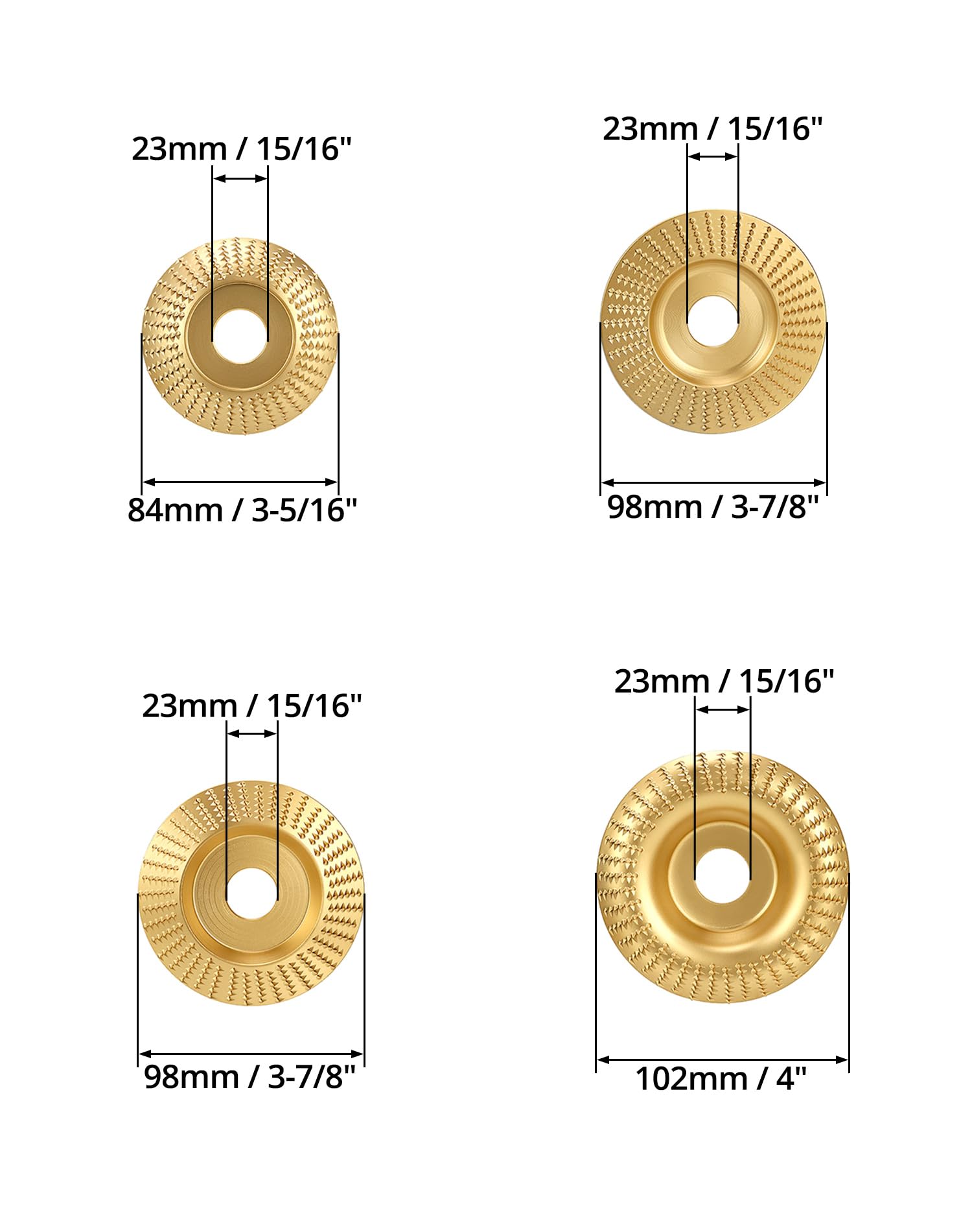 Lux Metal Polierscheibe 150mm Sisal Grob - Für Metallpolitur & Edelstahl