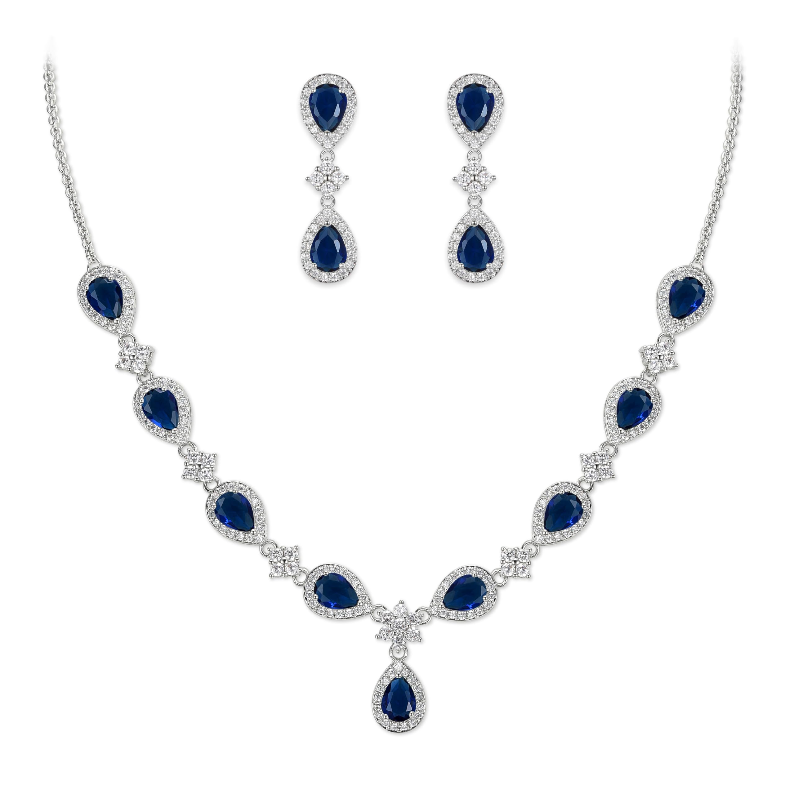 EleQueen Teardrop Flower Set