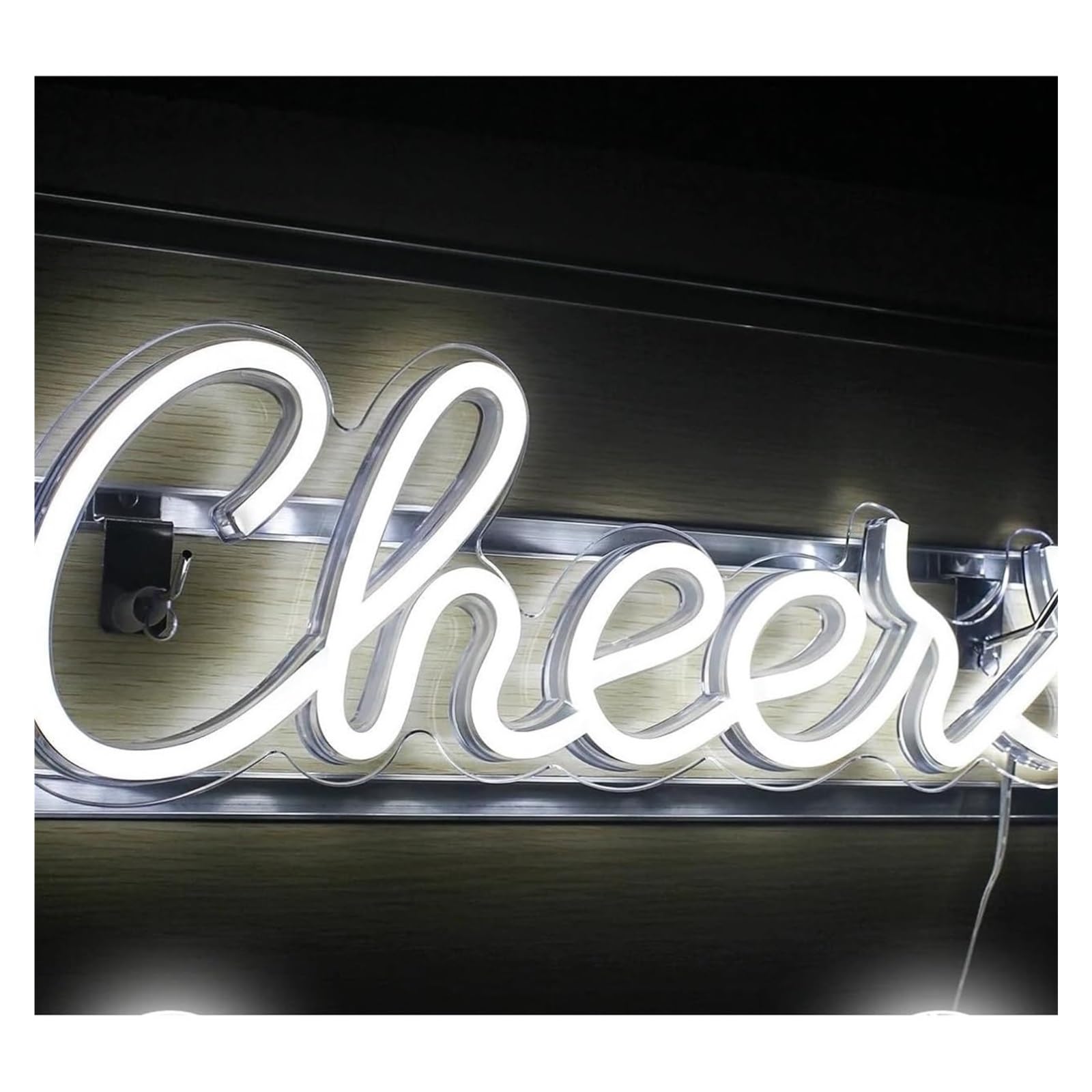 Neón Sign ¡Salud! Letrero de neón LED para decoración pared bar para fiesta cerveza hogar sala club regalo cumpleaños