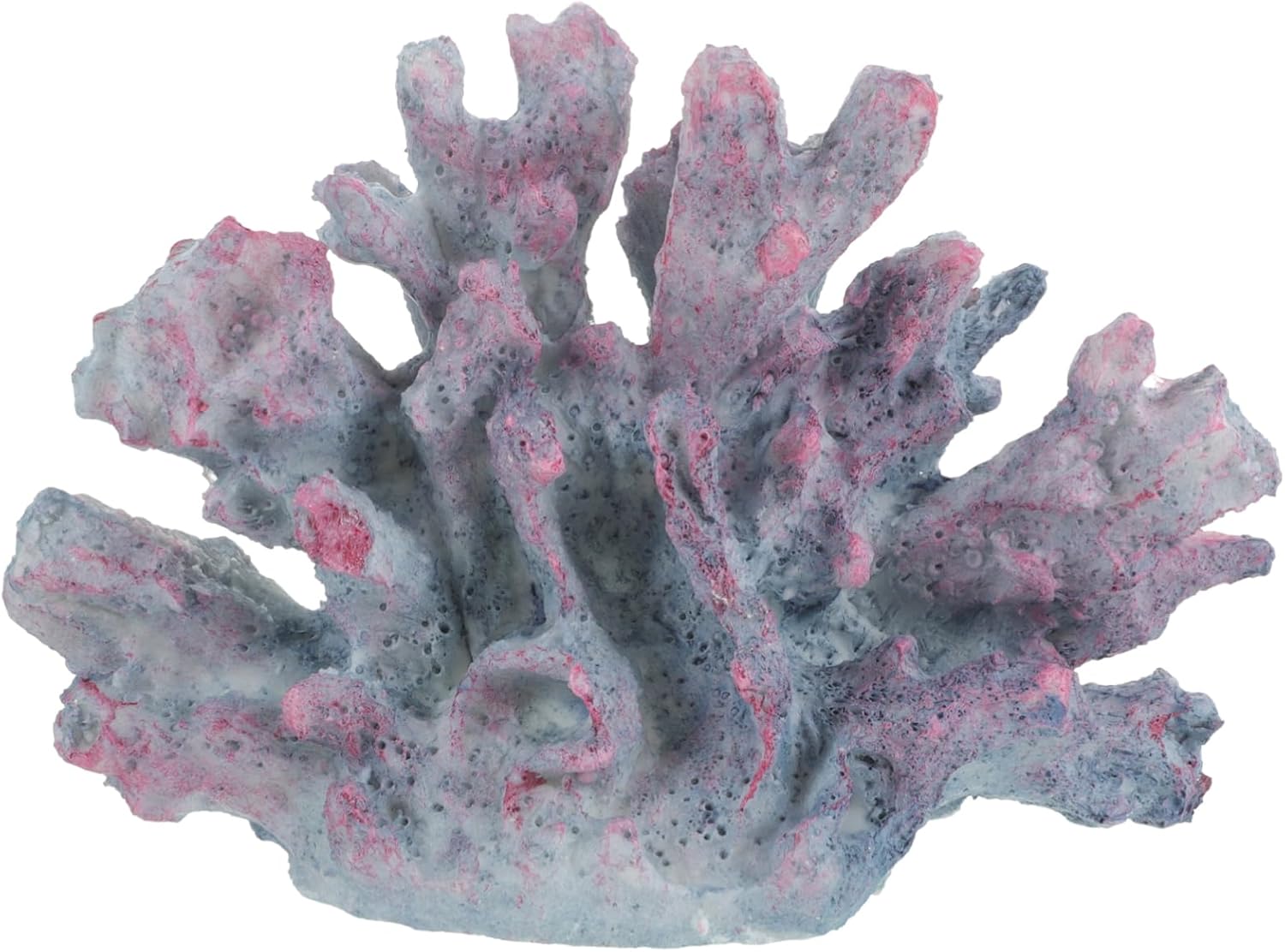 2pcs Artificial Coral Decorations Fish Aquarium Feeders Aquatic Tank Resin Coral Decoration Decorative Coral Decor Fake Coral Decoration Fake Coral Ornament Sm