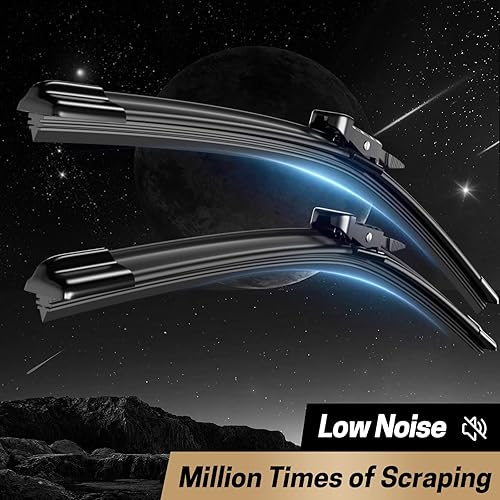 Miniatura 2 de YOKKIP Limpiaparabrisas de 26 + 23 pulgadas  Repuesto para Toyota Sequoia 2008-2020, Toyota Tundra 2007-2020, limpiaparabrisas delantero prémium