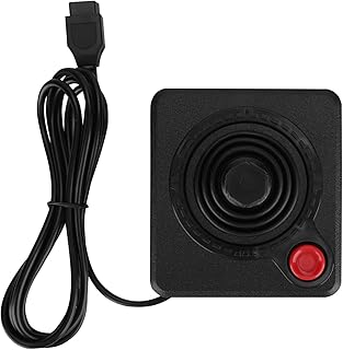 Yosoo Health Gear Retro Classic 3D Analog Joystick Controller, Replacement Joystick Controller for the Atari 2600, 9 Pin Retro Classic Analog Joystick 3D Game Control for Atari 2600/7800