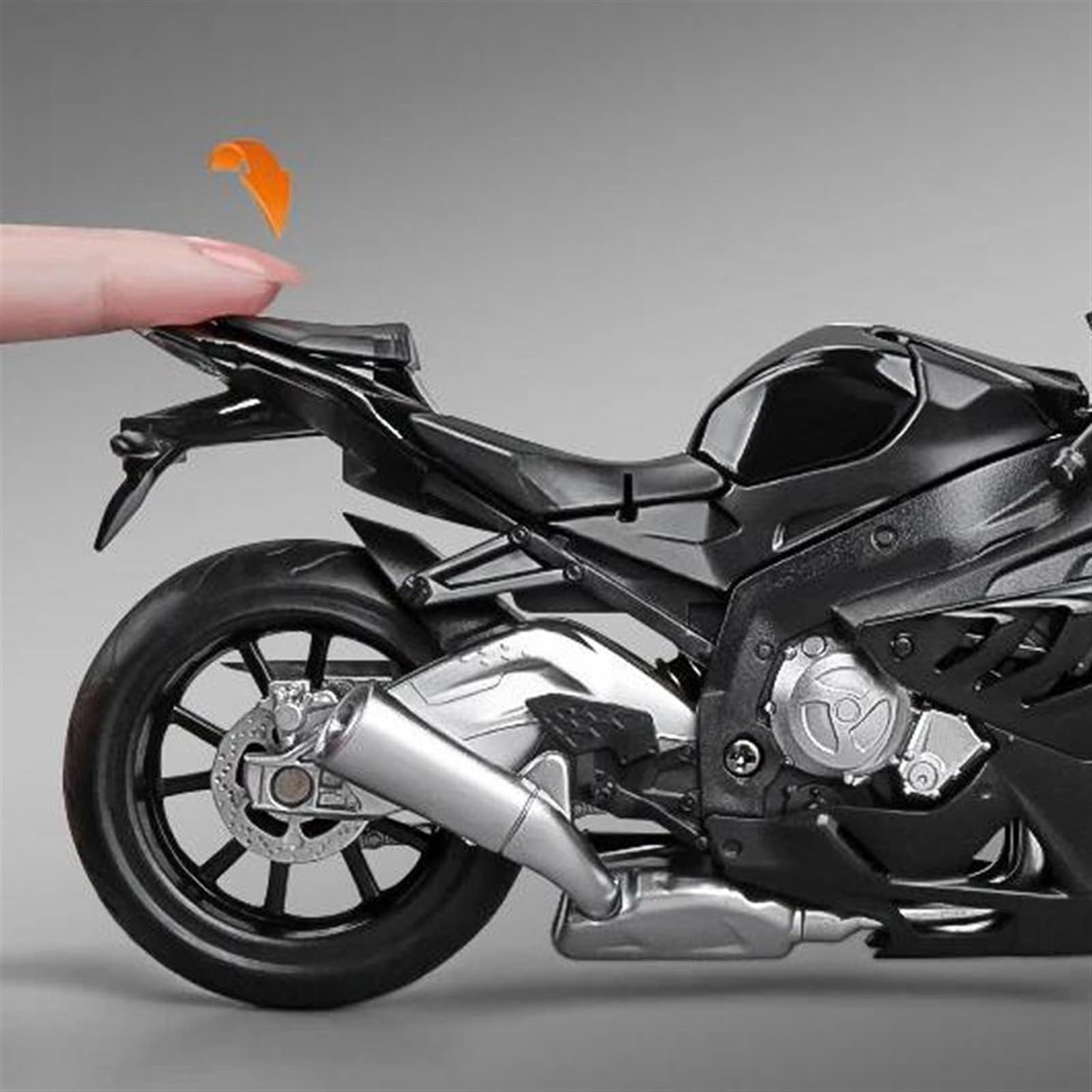 Maquette BMW S 1000 RR 1/12 En Alliage – Modèle De Moto De Collection, Finition Réaliste