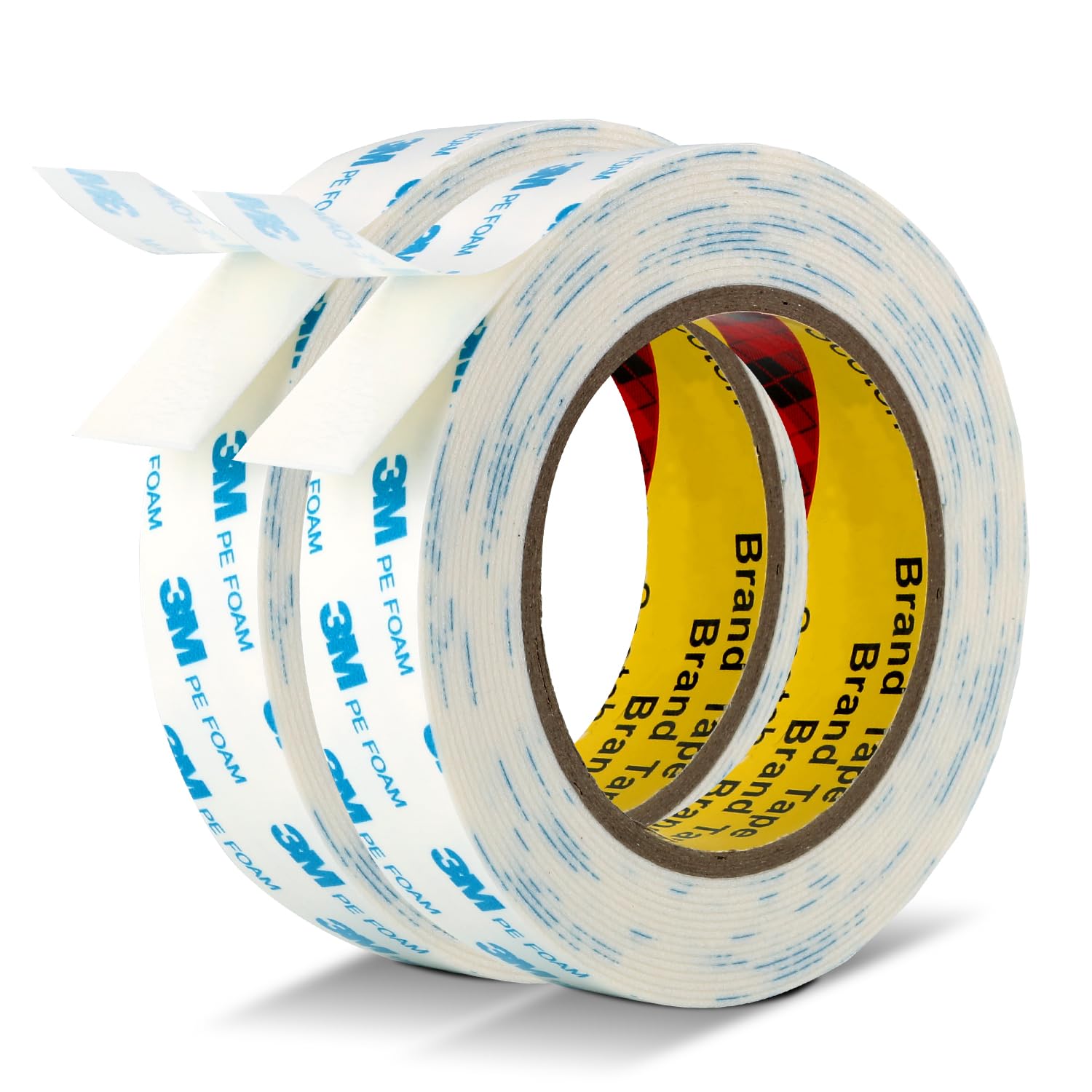 3M 1600T Foam Tape - 18ft White Adhesive Tape -19 3M 1600T Foam Tape - 18ft White Adhesive Tape -19