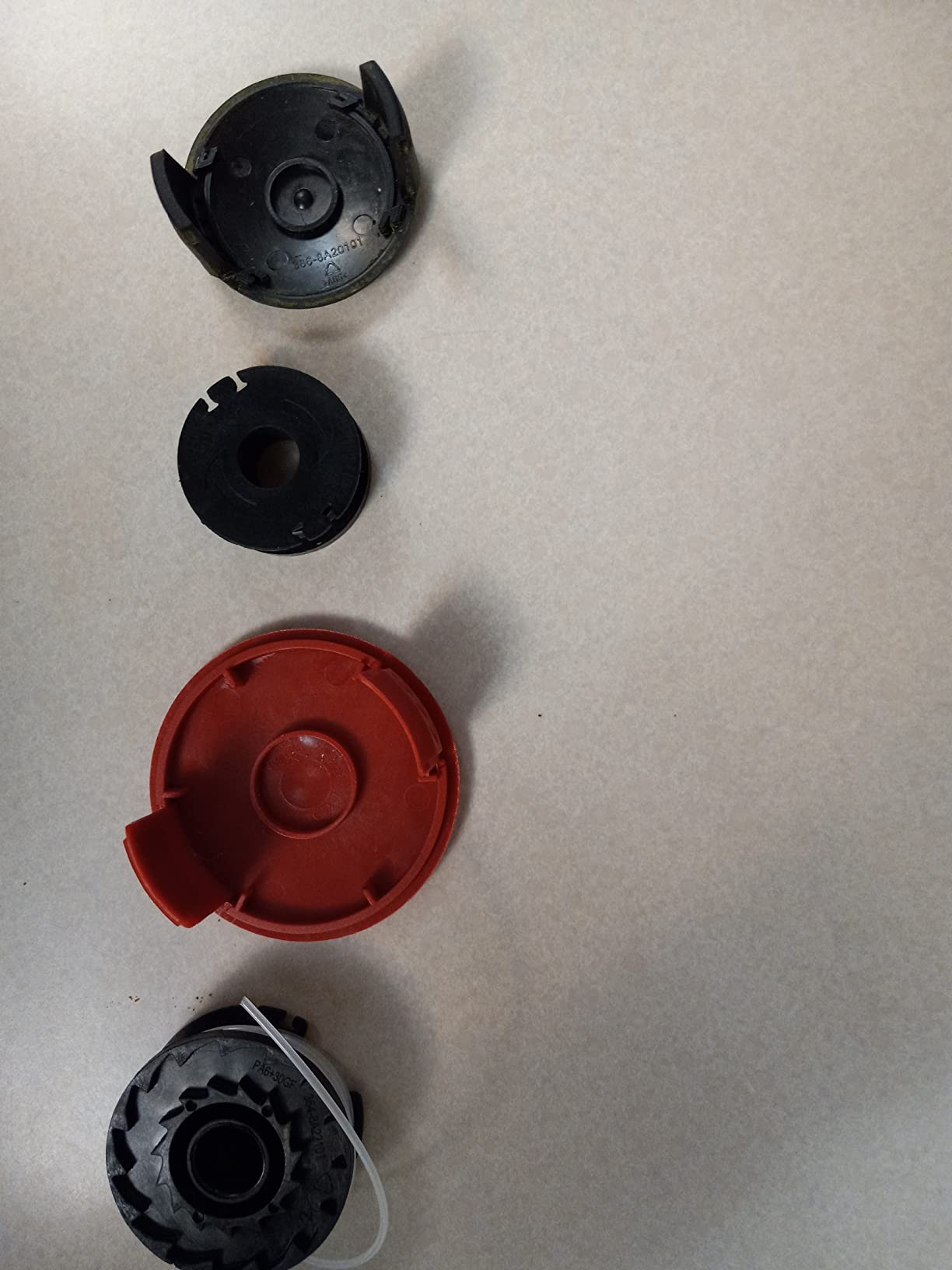 PowerSmart PS76112A Trimmer Spool Replacement, 12ft 0.065