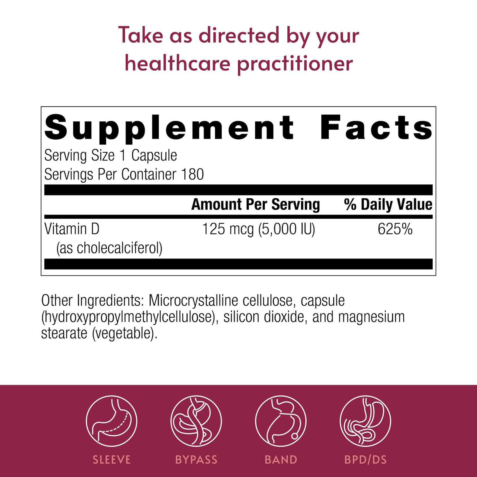 Ventaja para personas con sobrepeso Dry Vitamina D 5000 IU – 180 ct, dry vitamin D 180, 1, 1