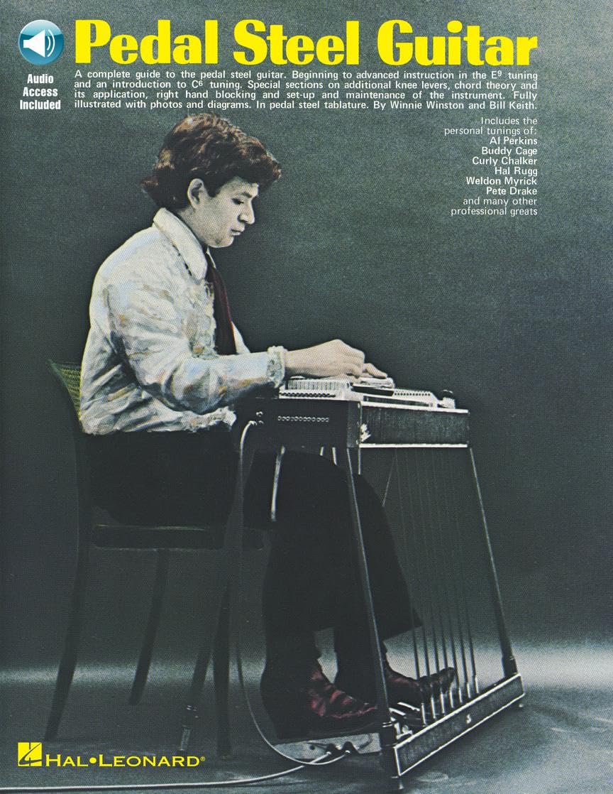 Pedal Steel Guitar Instructional Book with Online Audio | Learn E9 and C6 Tuning | Beginner to Advanced Techniques
