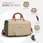 6x13x17 inch Personal Item Bag Underseat Flight Approved 15x33x43cm Carry-on Luggage Duffel Bag Airplane Weekender with Wet Pocket Compartment for Sports,Gym,Overnight and Trip for Men & Women