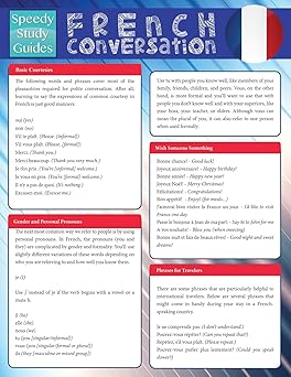 French Conversation (Speedy Study Guide)-Wow! eBook