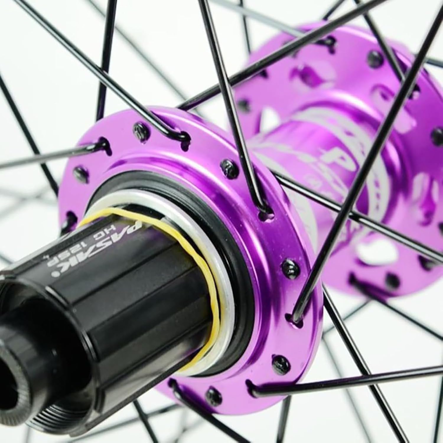 Ruote da 26/27,5/29 Pollici Freno a Disco MTB Mozzi con Perno Passante Cuscinetti Cassetta 8-12 velocità Cerchio per Mountain Bike Anteriore Posteriore