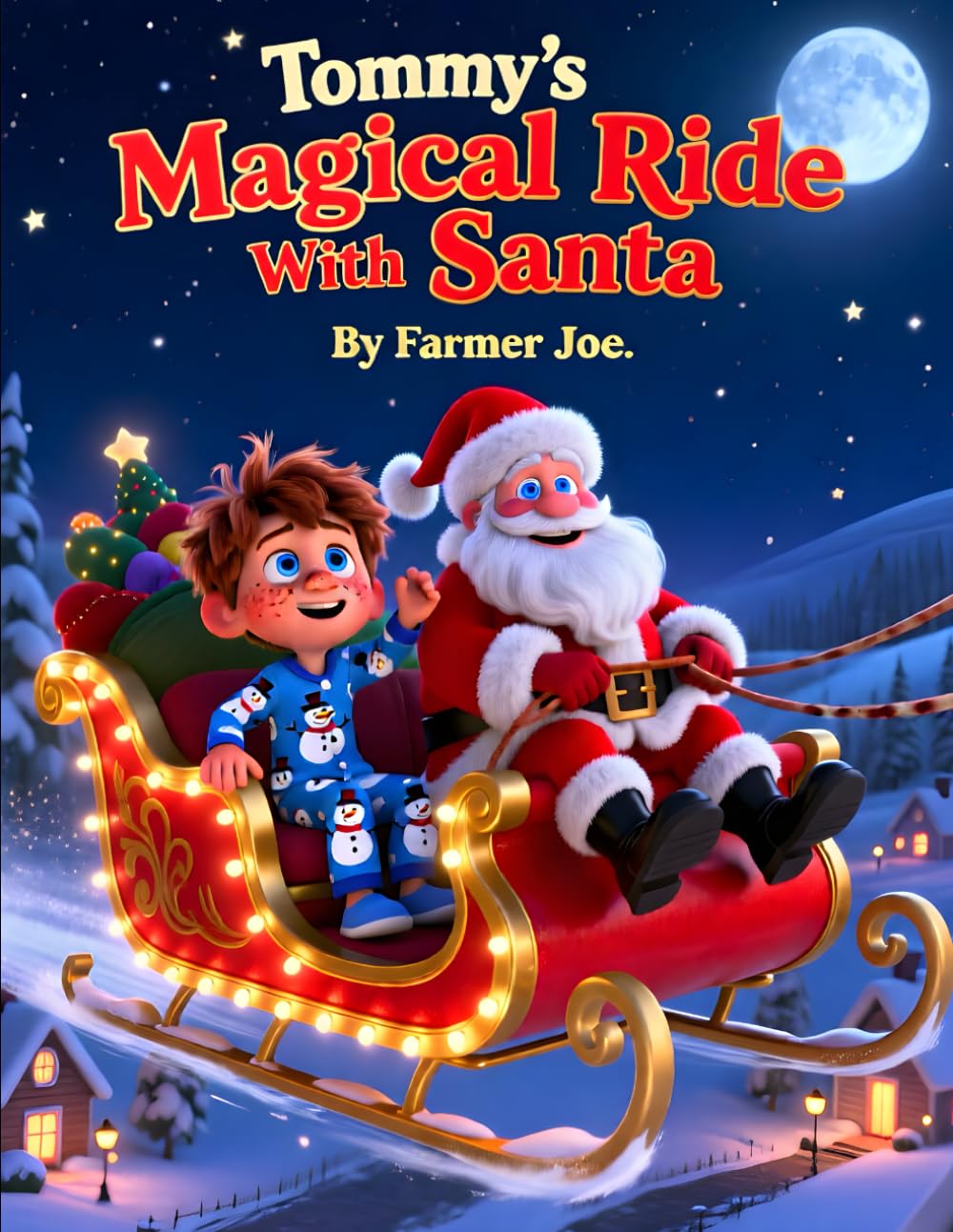 Tommy’s Magical Ride With Santa: A Heartwarming Christmas Adventure for Children Ages 3–7