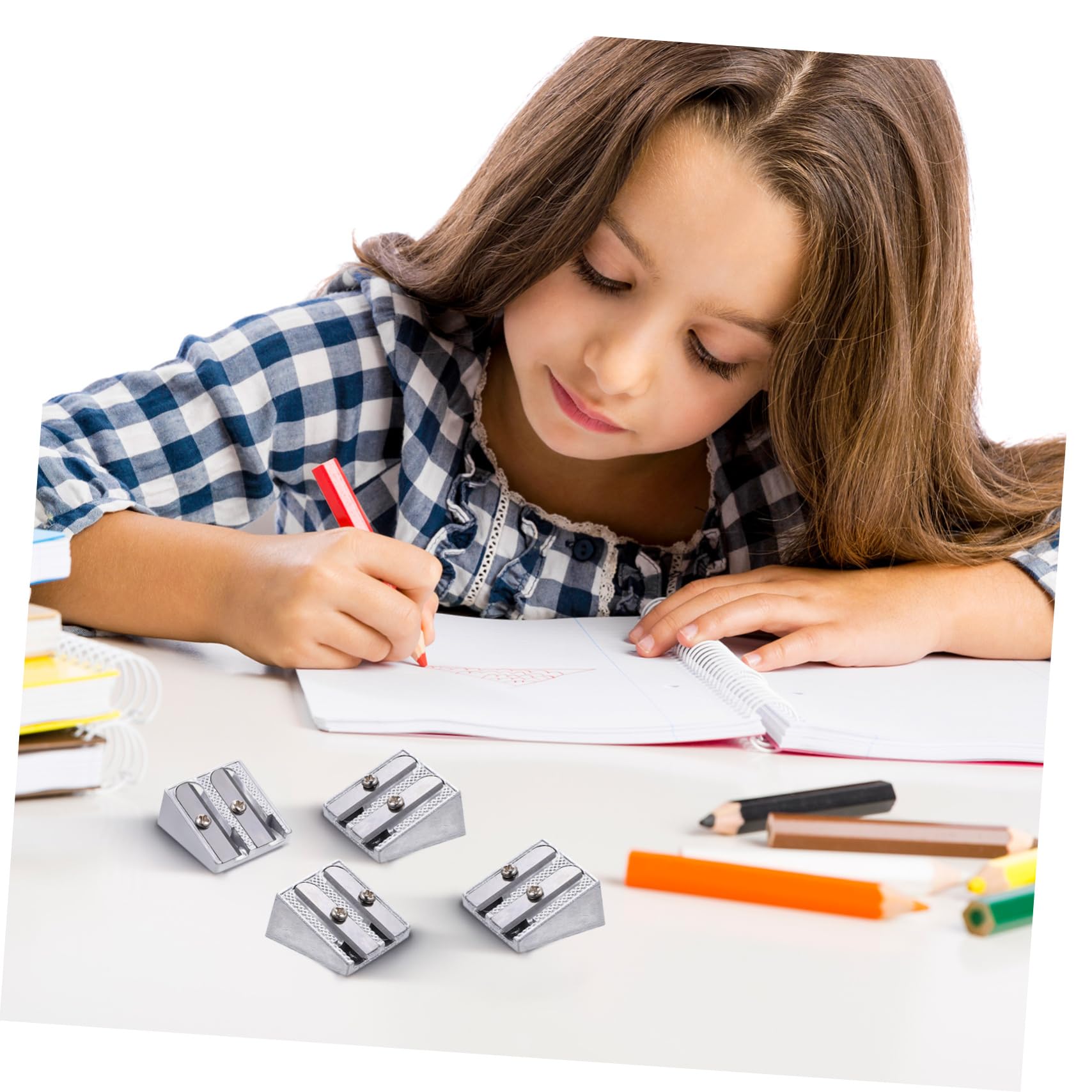 VILLCASE 80pezzi Temperamatite Due Per e Scuola Design e Affilatura Accessorio Per Cancelleria