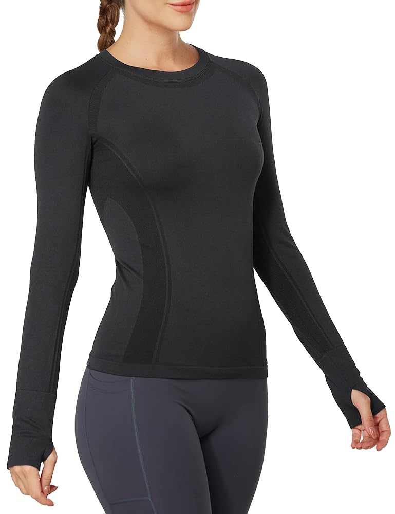 トップス MATHEMATICAL LONG SLEEVE T BLACK Amazon.com: MathCat Workout Shirts for Women Long Sleeve