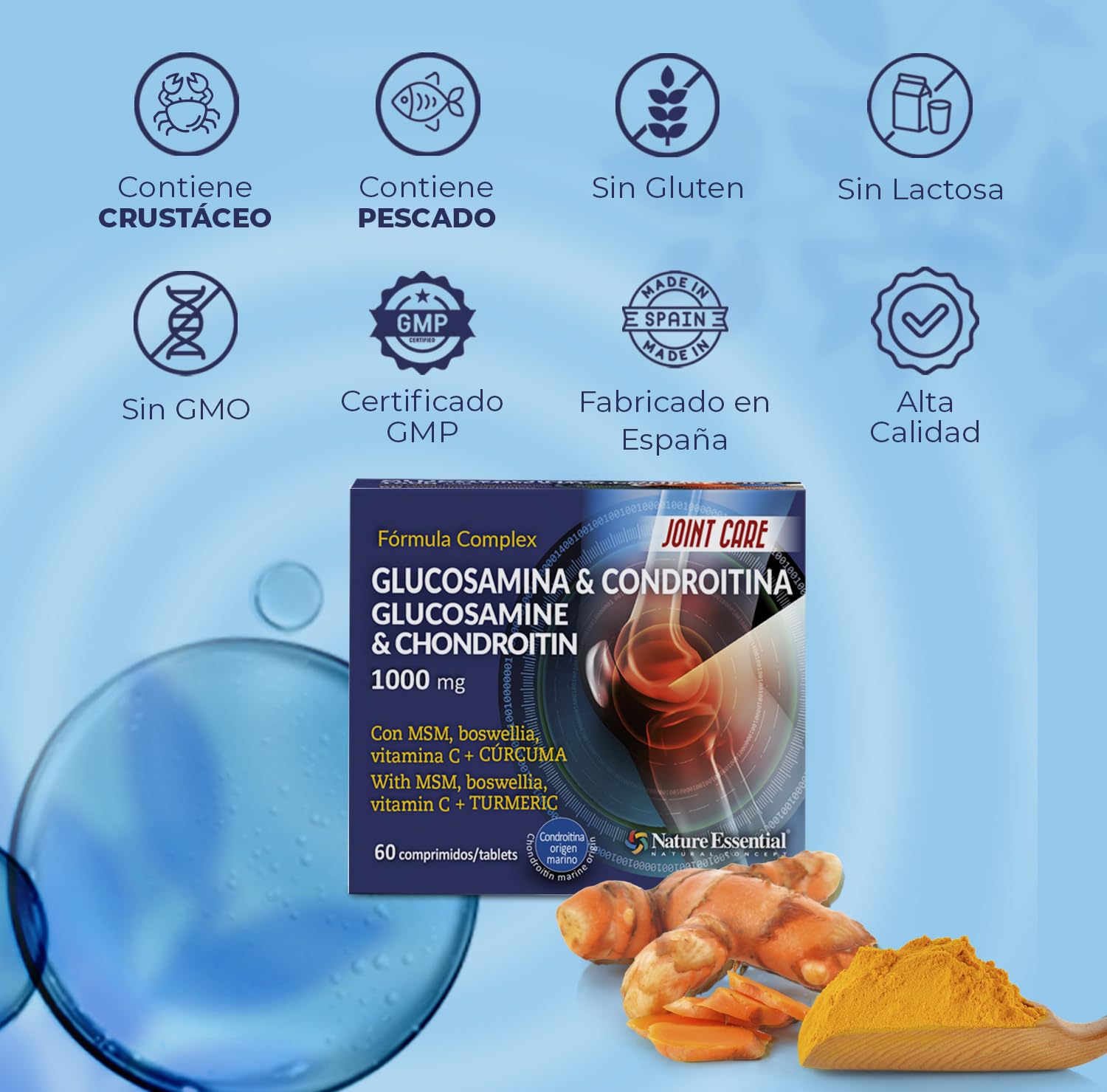Glucosamin, Chondroitin und Msm - 60 Kapseln