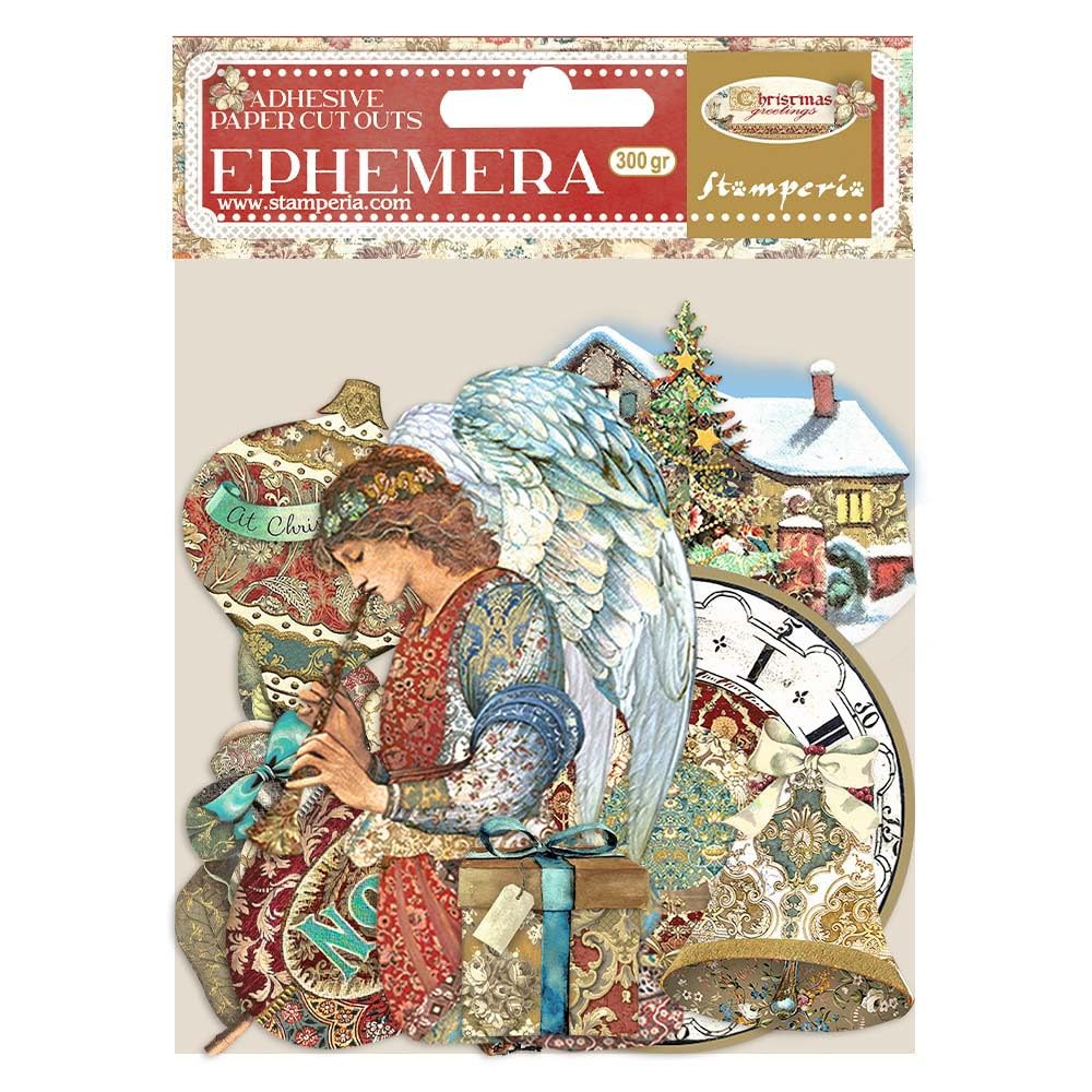 Stamperia - EPHEMERA - CHRISTMAS GREETINGS