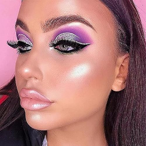 Miniatura 6 de MAEPEOR Paleta de sombras de ojos verde oliva, 9 colores, impresionante paleta de sombras de ojos con purpurina mate, de larga duración,