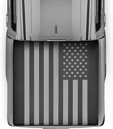 American Flag Tonneau Cover for Toyota Tacoma 2016-2023 Soft Roll
