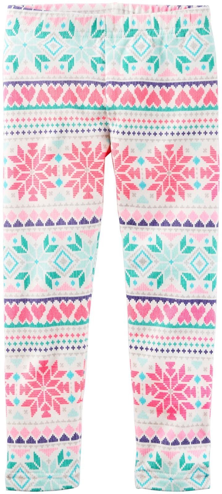 Carter's Dziewczęce pojedyncze legginsy 258g352, z nadrukiem, 2 lata