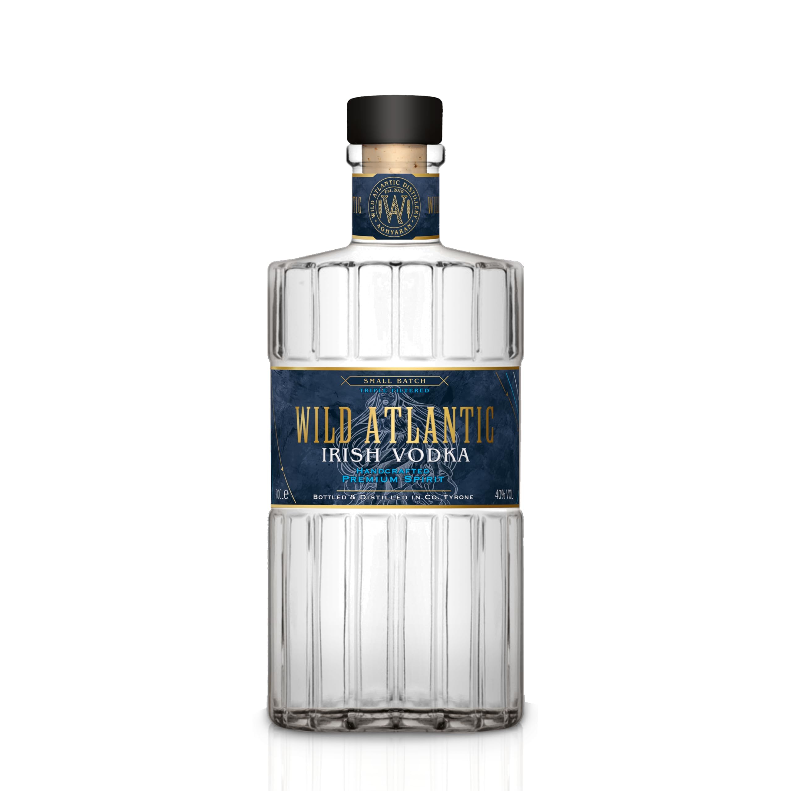 Wild Atlantic Premium Small Batch Triple Filtered Irish Vodka, 40% ABV | 700mls