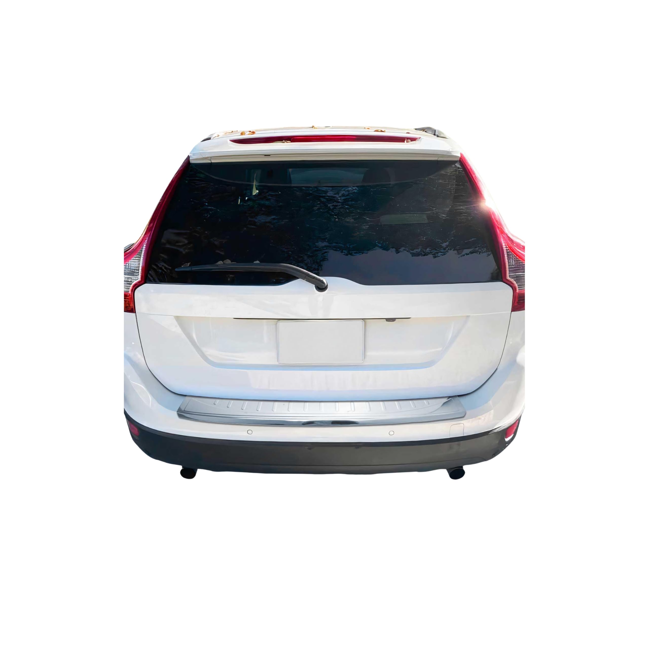 OMAC Rear Bumper Sill Cover Protector for Volvo XC60 2010-2017 Stainless Steel 1Pc