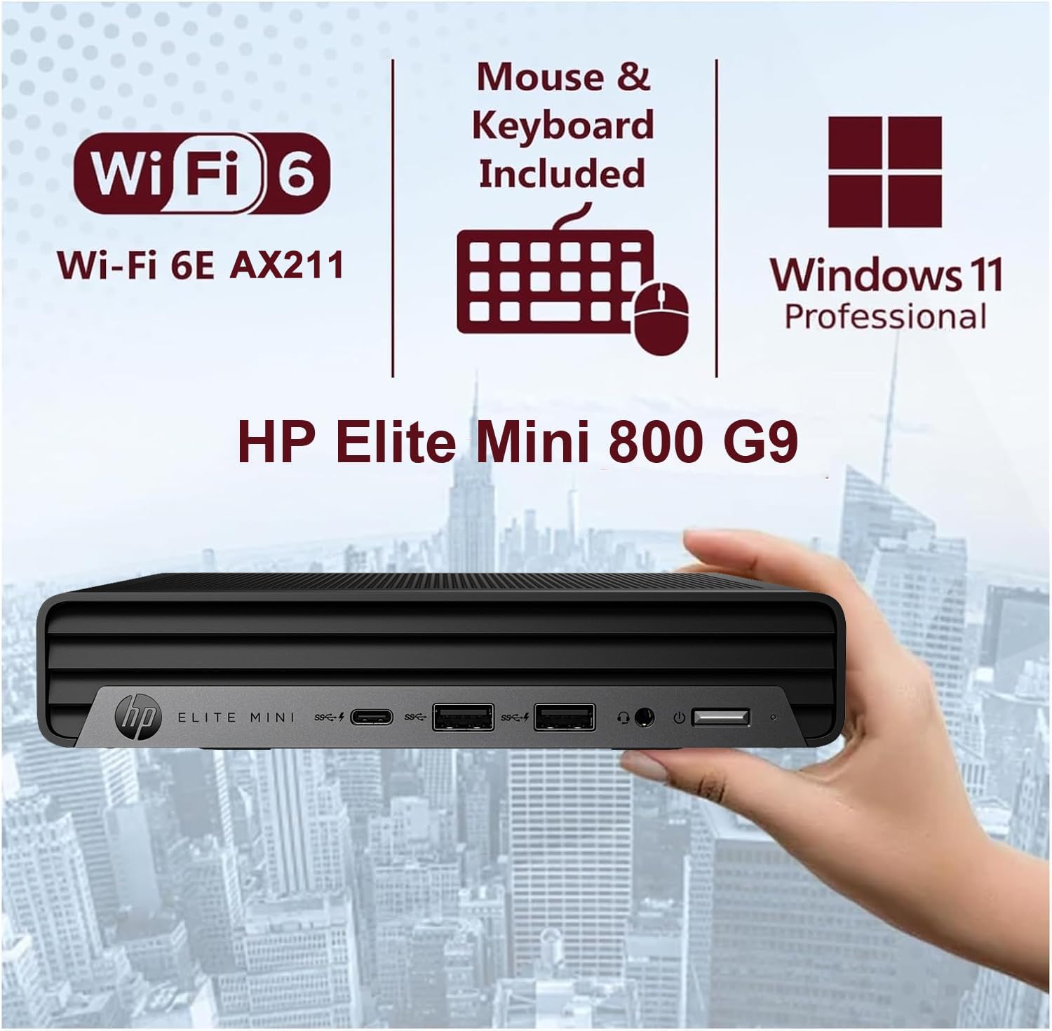 Amazon.com: HP Elite Mini 800 G9 Business Desktop PC (Intel Core