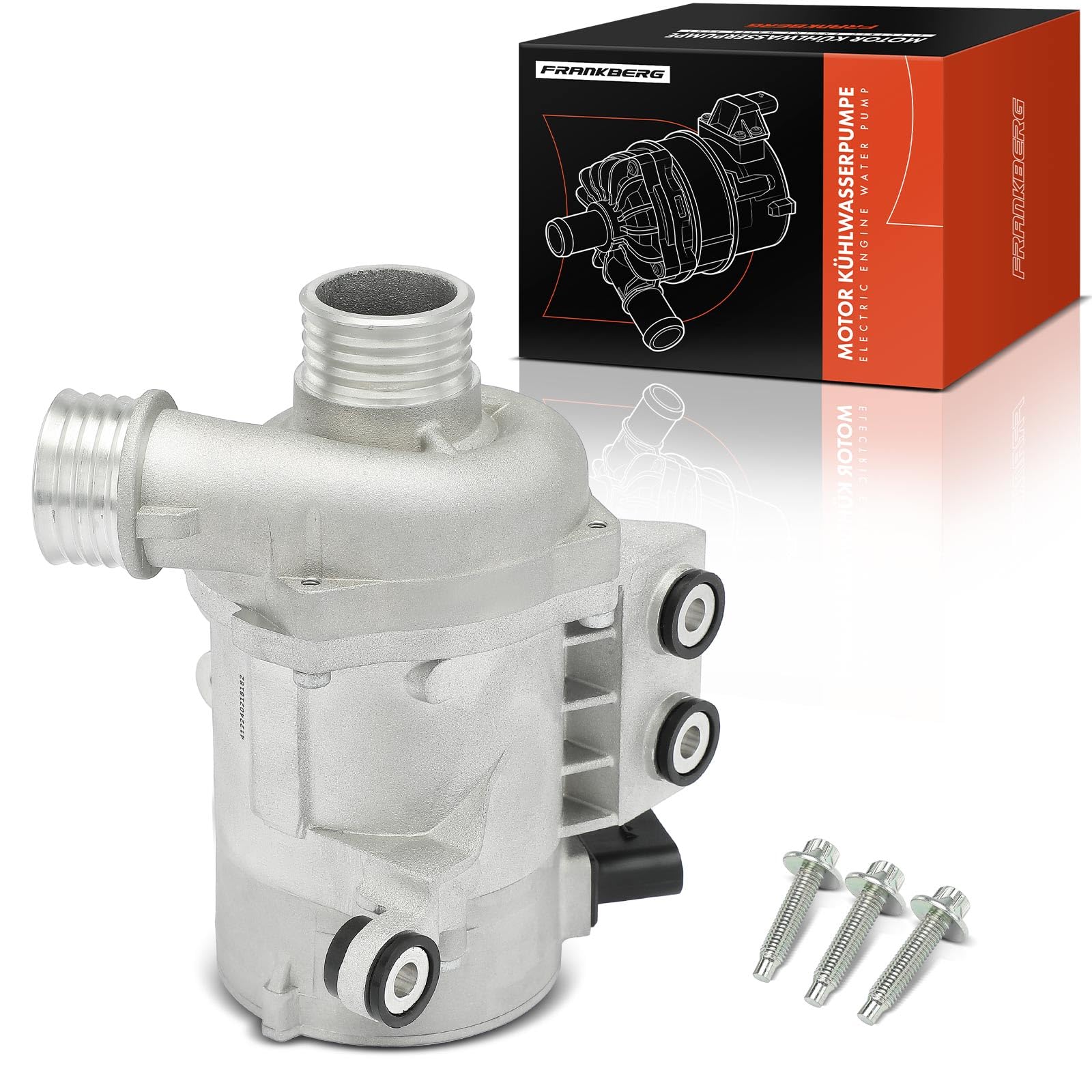 Frankberg Bomba de agua eléctrica bomba de agua auxiliar 11517586925 | Compatible con: Serie 6 Convertible E64, Serie 1 Convertible E88, Z4 R.o.a.d.s.t.e.r E89, Serie 5 F10