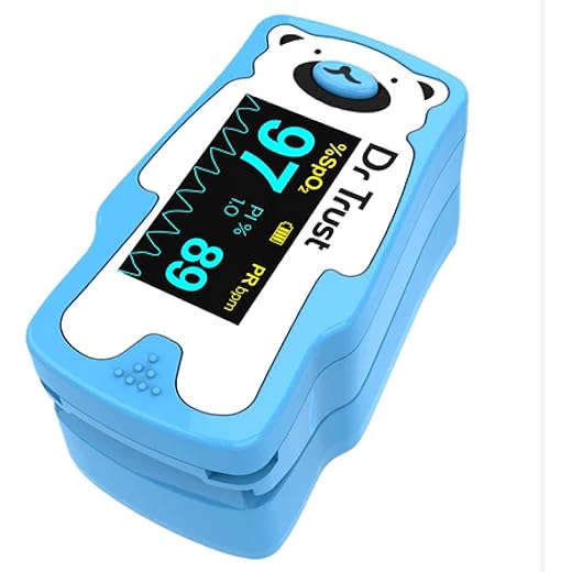 Dr Trust Paediatric Pulse Oximeter (Blue)