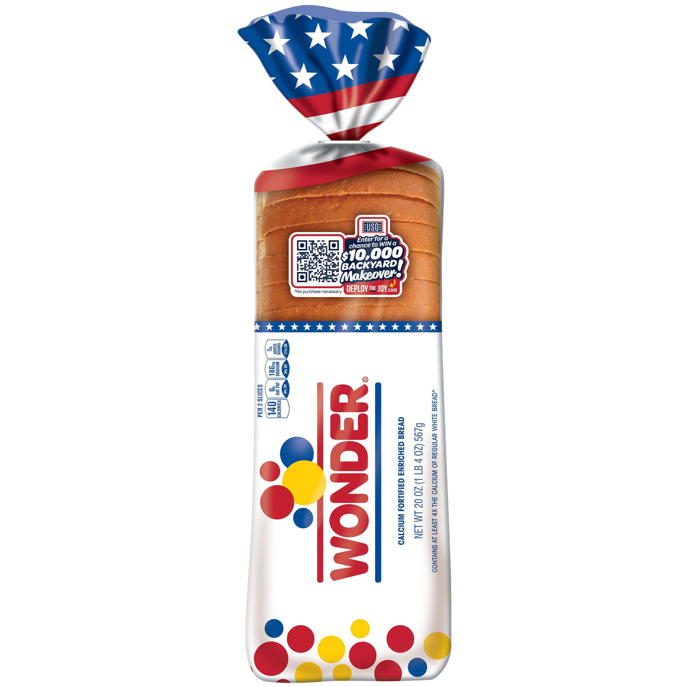 Wonder Bread Classic White Sandwich Bread Sliced White Bread 20 Oz Loaf