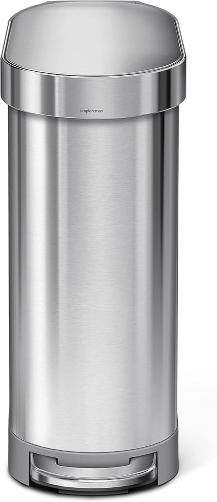 Amazon.co.jp: シンプルヒューマン ゴミ箱 45リットル スリム ステップ Amazon.co.jp: シンプルヒューマン ゴミ箱 45リットル スリム ステップ
