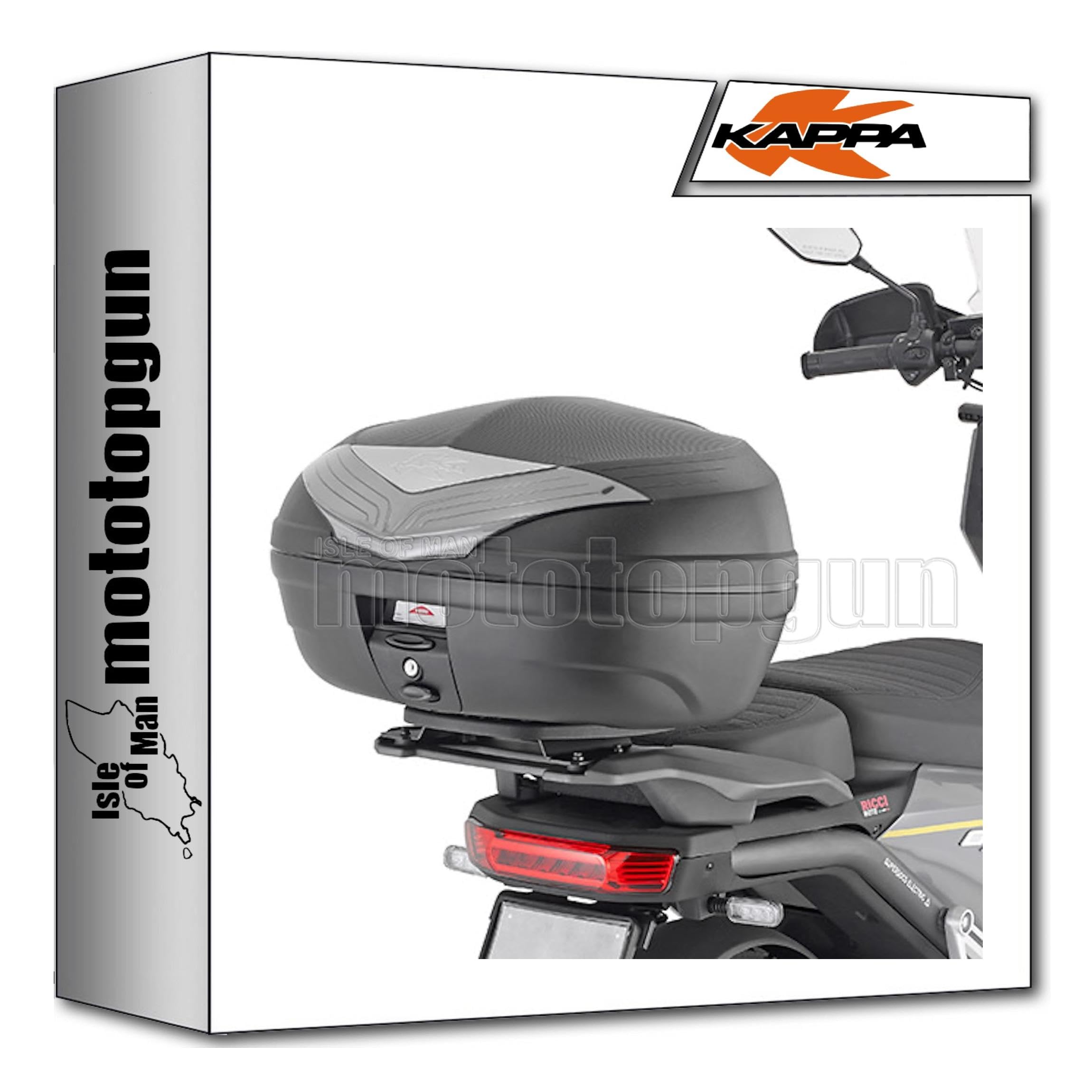 Kappa KR8830 support Monokey robuste et durable pour scooter Super Soco CPx - 3
