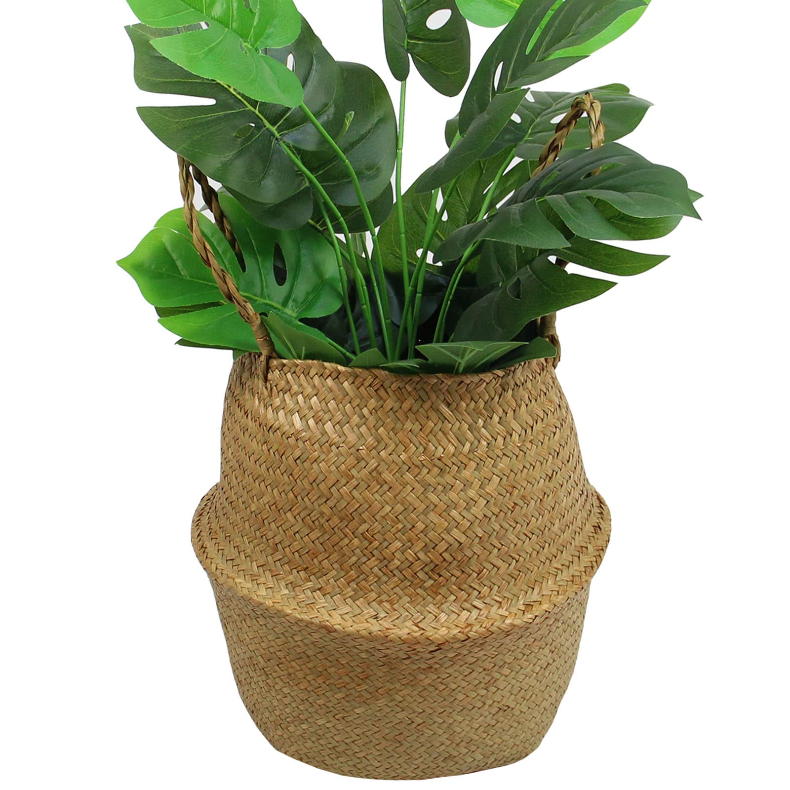 Cesta De Armazenamento Natural De Ervas Marinhas - Casaphoria Original