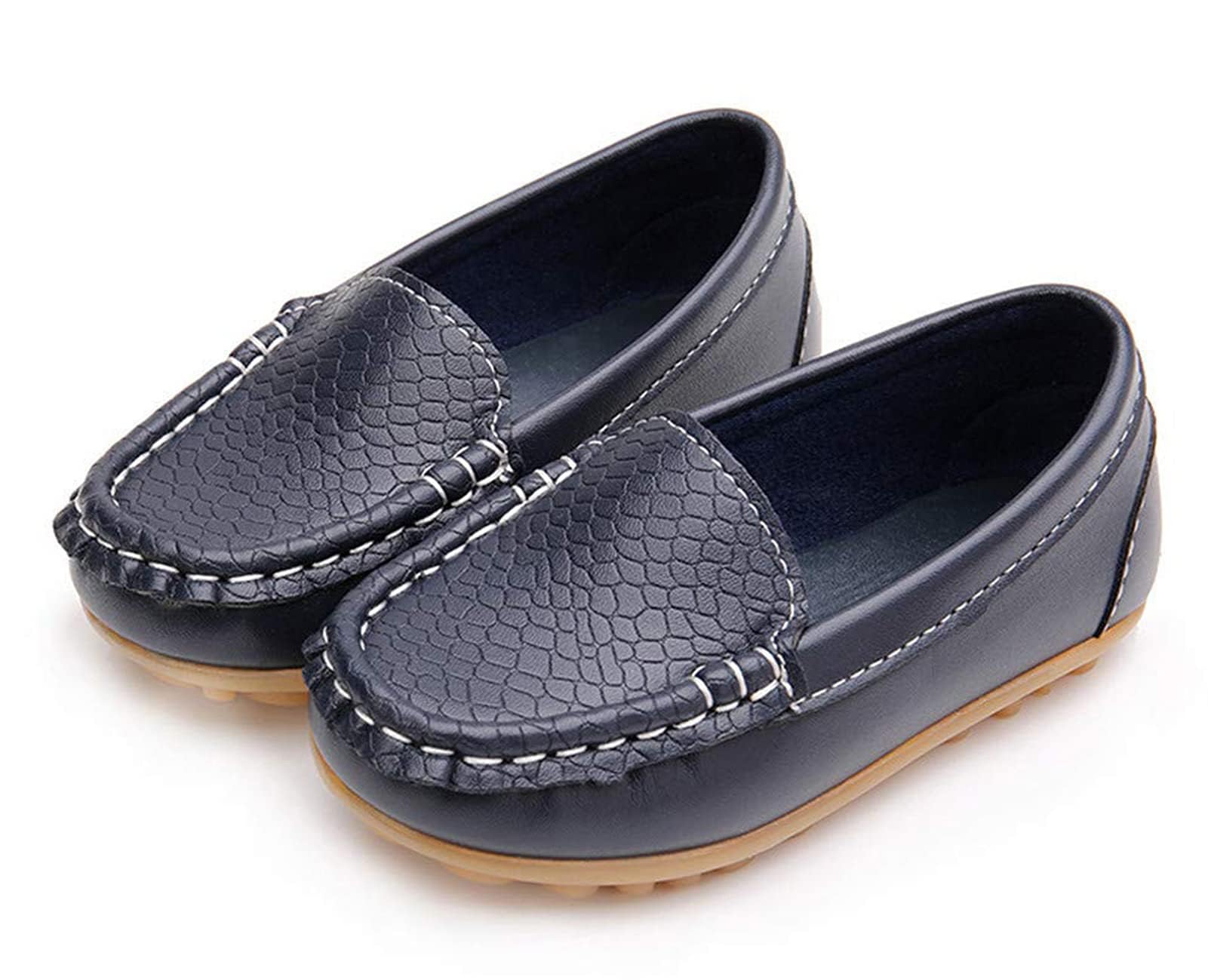 Garçons Chaussure Bateau Cuir Mocassin Enfant Loisirs Confort Chaussures Fille Plates Loafers Mode Princesse Oxford Chaussures