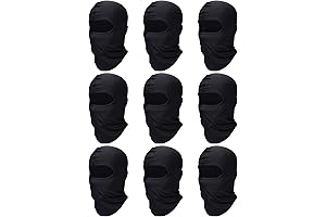 9 Pieces Ski Mask for Men: Breathable Balaclavas for Optimal Outdoor Protection