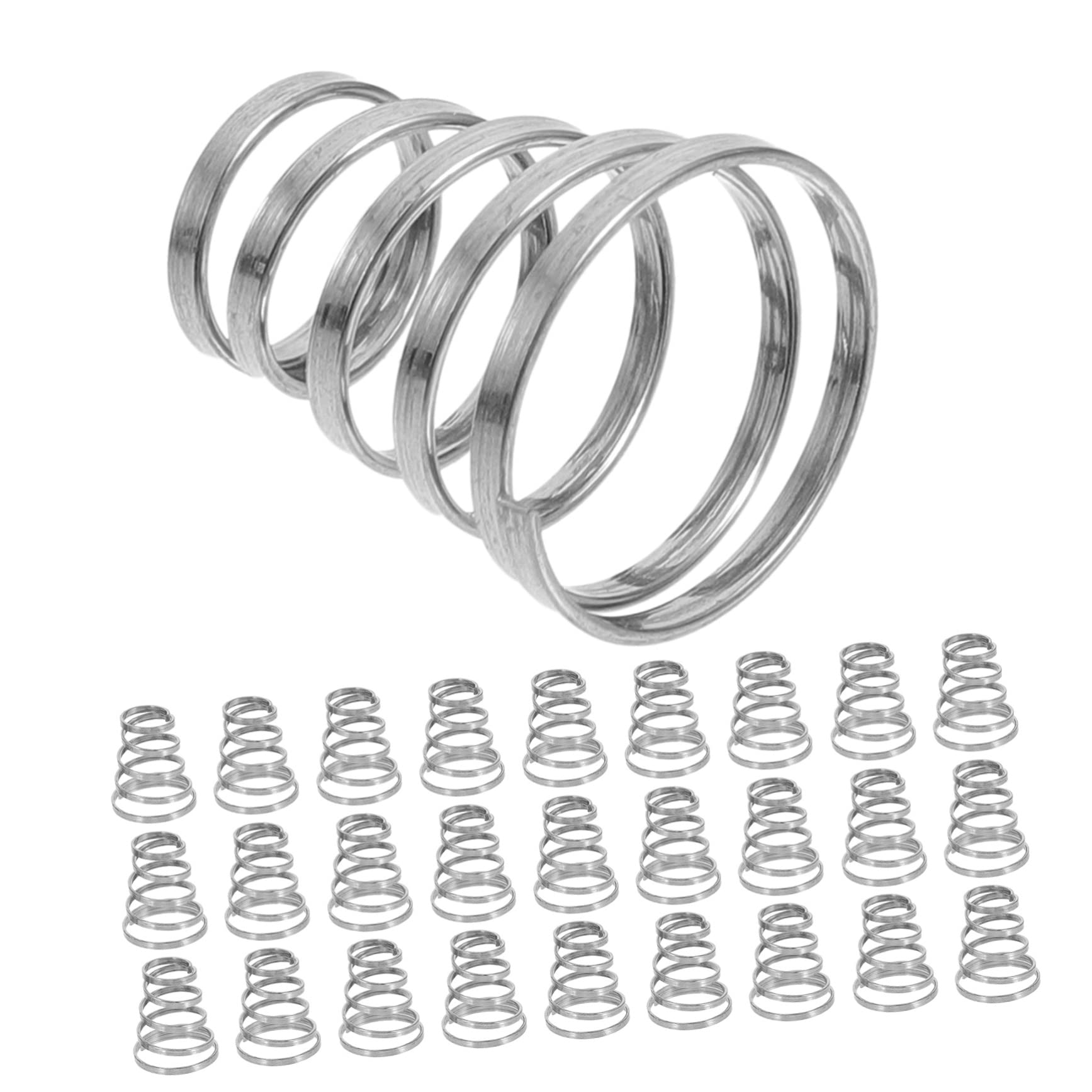 BRIGHTFUFU 30pcs Quick Release Lever Spring Bike Axle Spring for Road Mountain Bikes Professional Replacement Parts