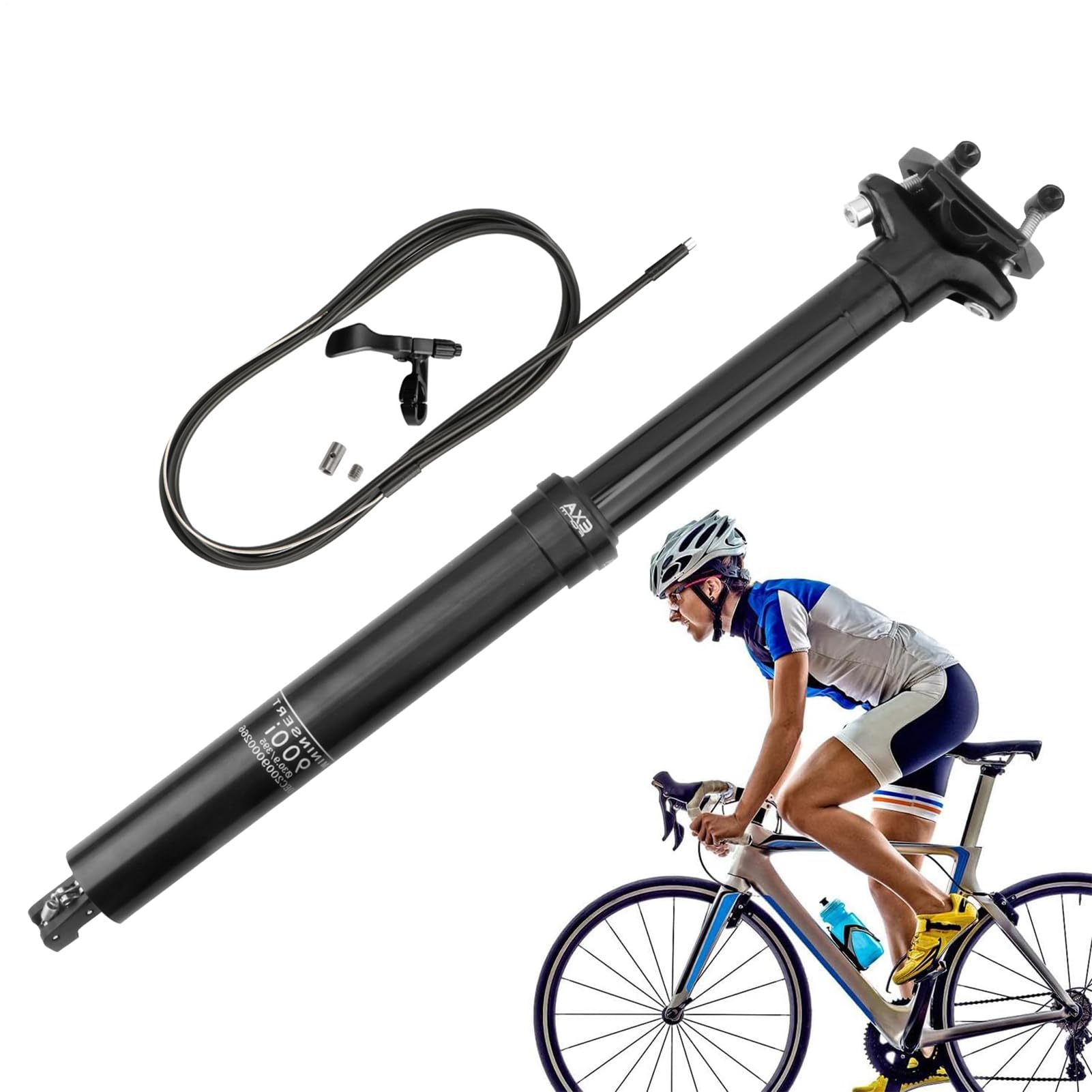 Regolatore Altezza Sella Bici 30.9/31.6mm Attrezzo Regolabile In Lega Di | Reggisella Dropper Esterna Per Attrezzatura Ciclismo Escursione Strada Viaggio Giardino