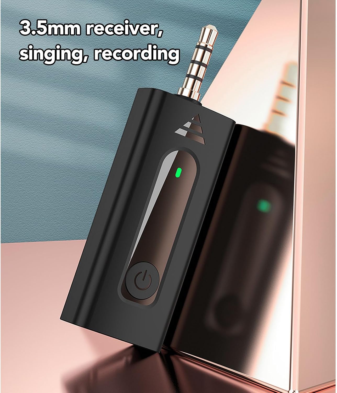 Wireless Lavalier Microphone, Noise Cancelling Clip On Mic image 5