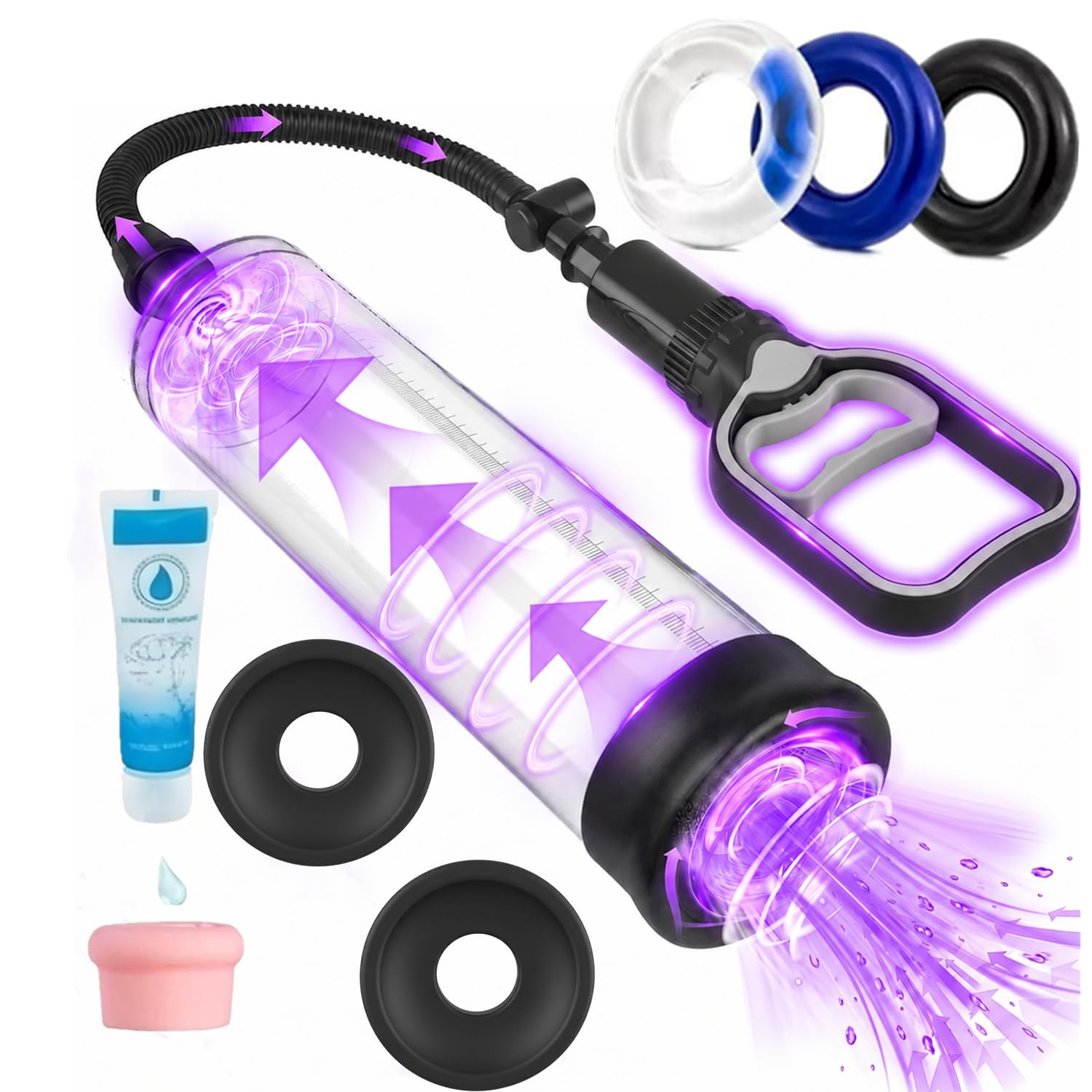 Male Enlargement Vacuum Pump Suction Extra Large Training Tool RT3