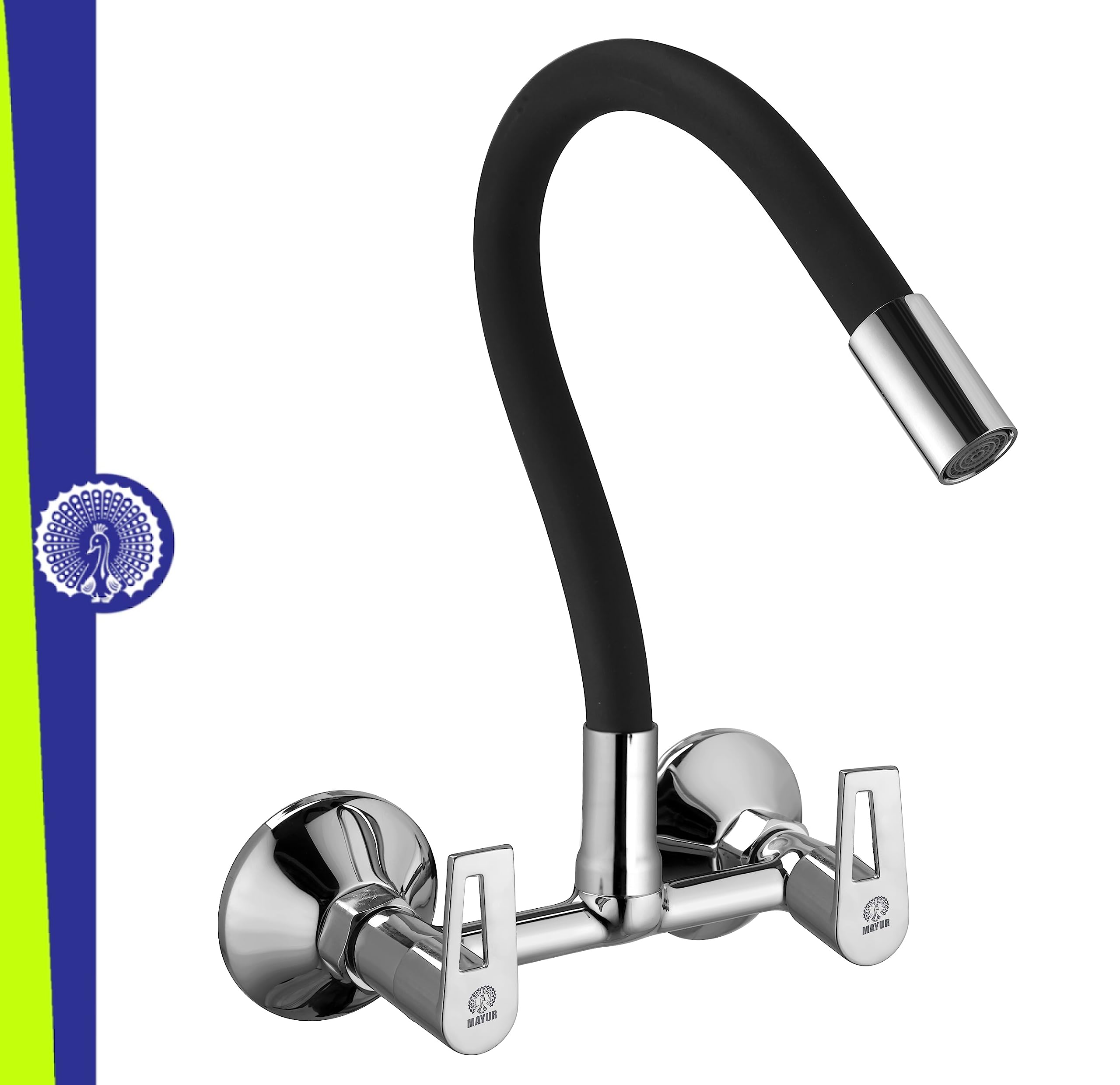 MAYUR ÖCICH Brass Kitchen Sink Mixer Tap with Flexible Swivel Spout (Chrome Finish) for Hot and Cold Water (ARIA-8704SF) (B0D1CLW9CD) Amazon Price History, Amazon Price Tracker